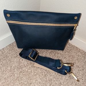 Portland Leather Goods - Deep Water Custom Crossbody with Matching Strap - new